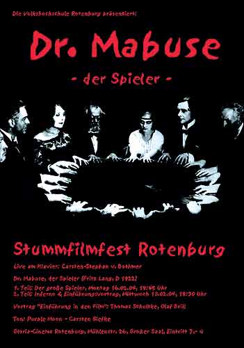 Dr. Mabuse, der Spieler - Ein Bild der Zeit movie