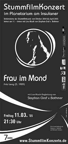 Frau im Mond flyer