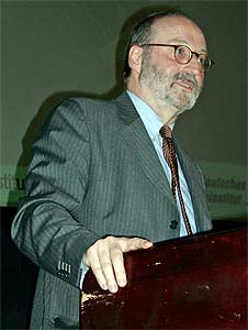 Hans-Michael Bock, Erffnung CineFest 2005. Foto: George Riley